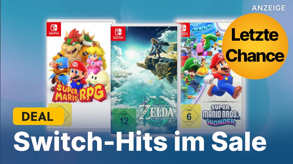 Nur noch für kurze Zeit habt ihr die Chance, euch einige der besten Spiele für Nintendo Switch günstig zu sichern.