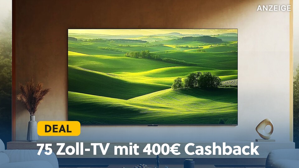 Dieses Monstrum von einem 4K-TV gibt schon kurz nach Verkaufsstart mit einem richtig starken Angebot.