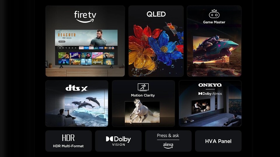 Der TCL T6C QLED 4K-Fernseher ist ein Amazon Fire TV und bietet eine Menge Features für einen geringen Preis.