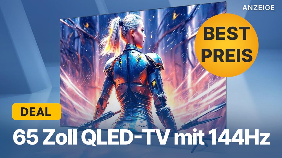 Diesen QLED 4K-Fernseher könnt ihr laut Vergleichsplattformen bei Amazon gerade günstig wie noch nie zuvor bekommen.