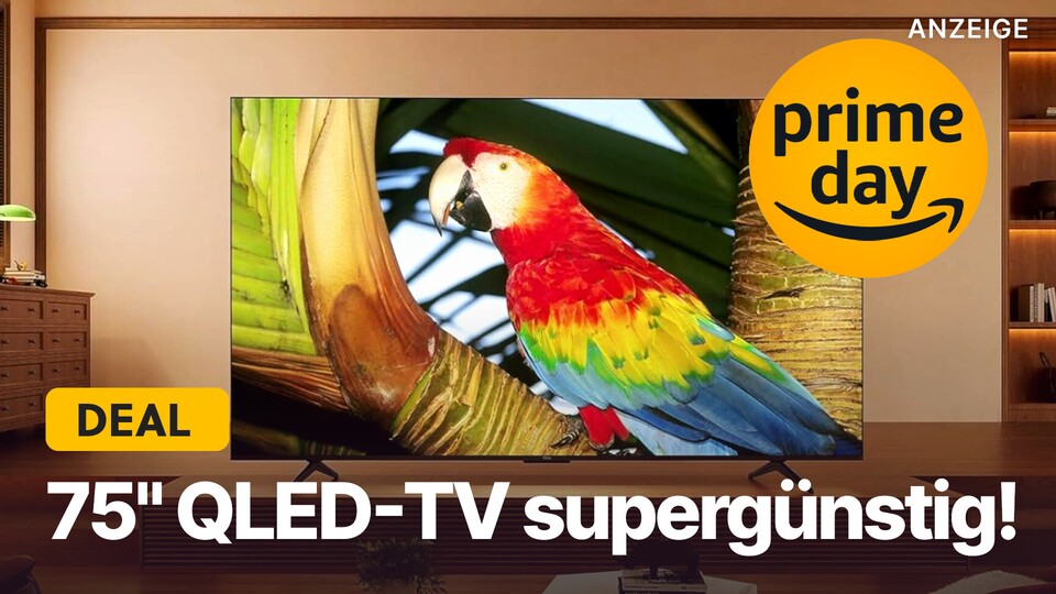 Wenn ihr euch einen günstigen QLED 4K-Fernseher schnappen wollt, ist der 2. Amazon Prime Day die perfekte Gelegenheit dazu!