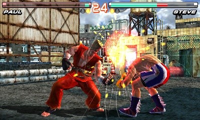 Treffer inszeniert das Spiel serientypisch mit bunten Effekten. 