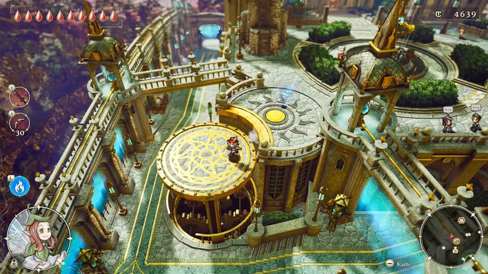 Das Action-Rollenspiel The Adventures of Elliot verknüpft eine 3D-Welt mit 2D-Elementen.