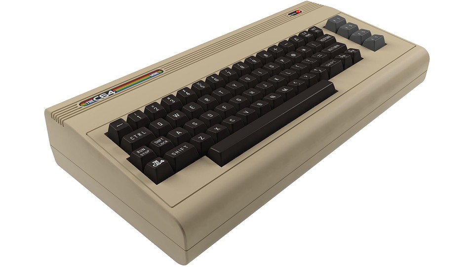 Einmal Brotkasten, immer Brotkasten: Im Test des C64 Mini fällt direkt auf, dass die Miniatur des erfolgreichen Commodore-Rechner dem bereits 35 Jahre alten Original nachempfunden ist.