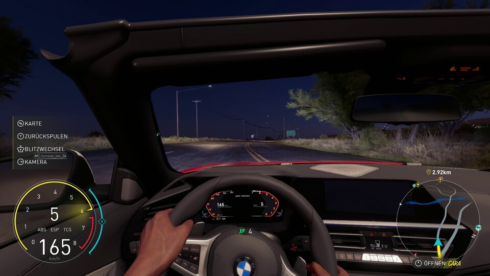 Nett: Jedes Fahrzeug in Motorfest hat eine detaillierte Cockpitperspektive.