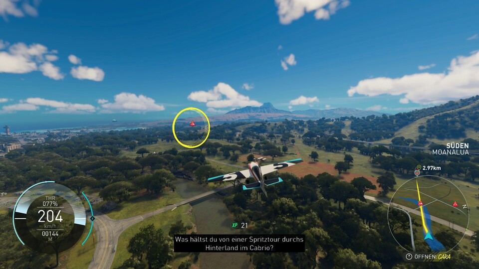 Sogar mit Flugzeugen seid ihr in The Crew Motorfest unterwegs.