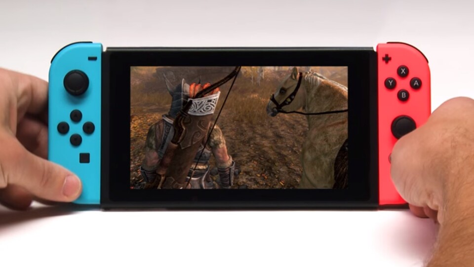 The Elder Scrolls 5: Skyrim kann dank der Nintendo Switch-Version auch unterwegs gespielt werden.