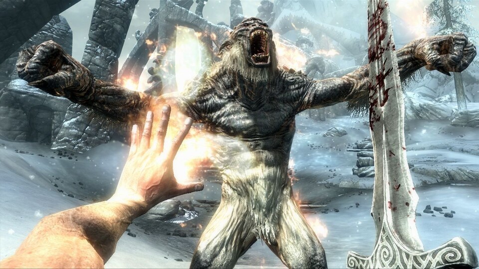 Das erste Mal, dass Skyrim-Gameplay gezeigt wurde, war ein echtes Ereignis für alle, die dabei waren.