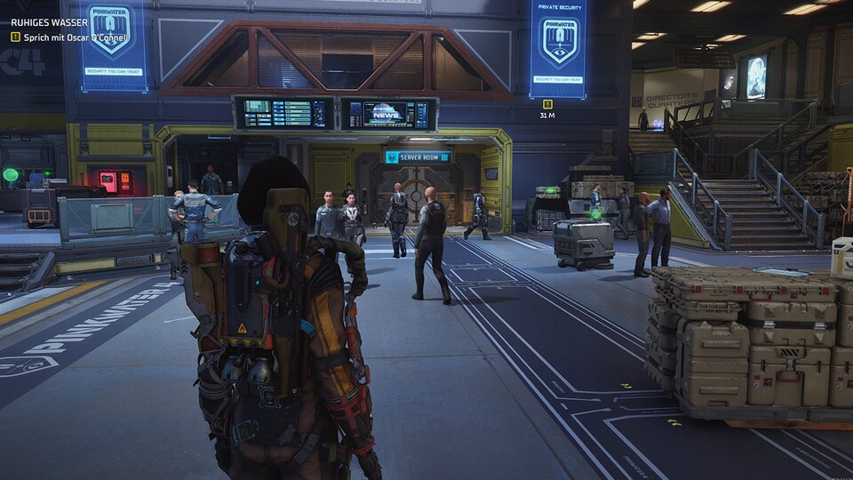 Mass Effect, bist dus? Nein, aber natürlich gehören auch in The Expanse Raumstationen dazu.