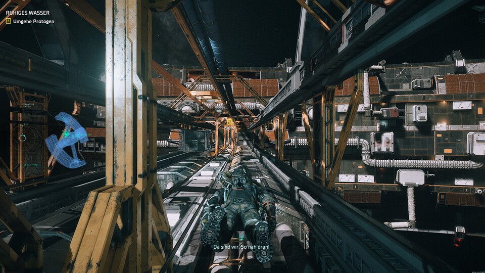 Vöööllig losgelöööst ... darf ich auch mal kurzzeitig durch das All schweben.