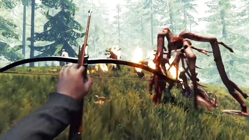 The Forest 1.10 - Update bringt neues Monster, Armbrust + Gleiter (Trailer)