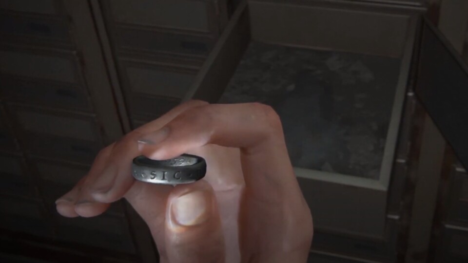 Der gravierte Ring in The Last of Us 2 ist eine Anspielung auf Uncharted.