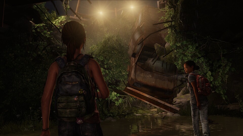 In The Last of Us und im Standalone-DLC Left Behind ist die Kamera etwas näher am Charakter als beispielsweise in den Uncharted-Spielen.