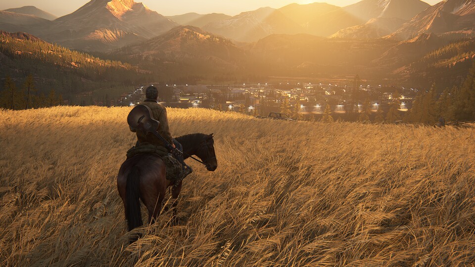 Die Welt von The Last of Us 2 ist düster und brutal, aber manchmal auch wunderschön.