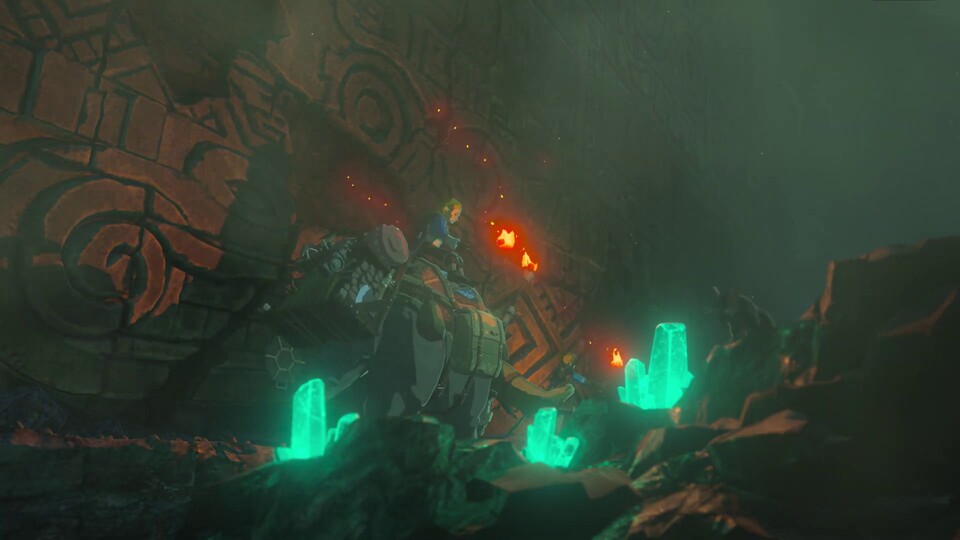 Was wir bisher von der The Legend of Zelda: Breath of the Wild-Fortsetzung kennen, sieht durchaus nach großen Dungeons aus.