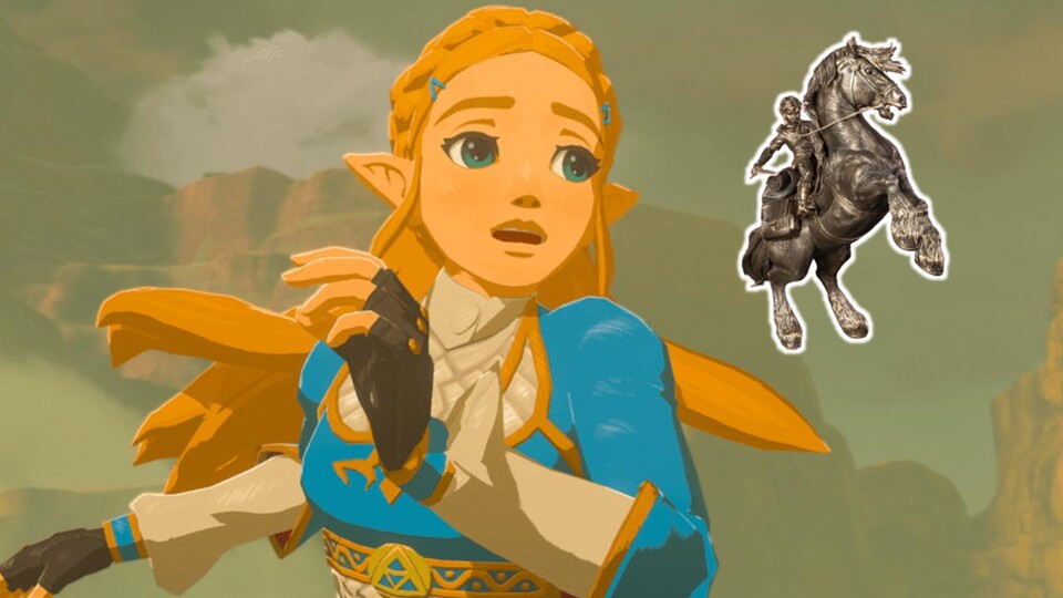 Auch Prinzessin Zelda kann sich nicht vom Charme der Figur befreien.