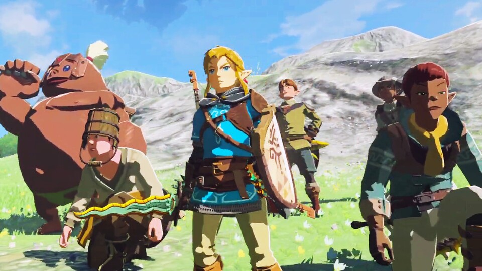 So groß ist Zelda Tears of the Kingdom auf der Switch.
