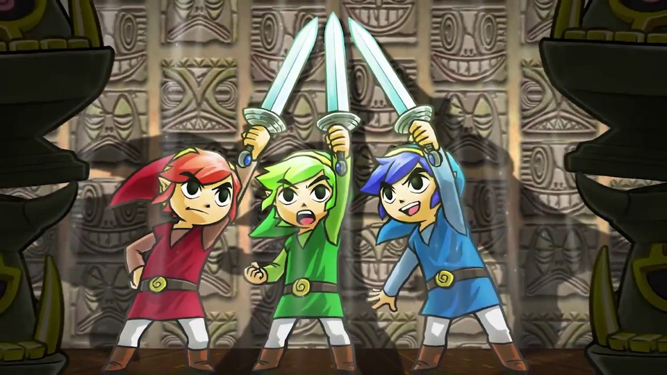 The Legend of Zelda: TriForce Heroes - Gameplay-Trailer zum 3DS-Ableger