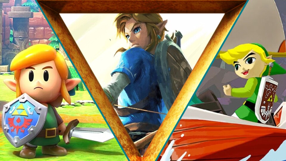 Alle The Legend of Zelda-Spiele nach ihrer Spielzeit geordnet.