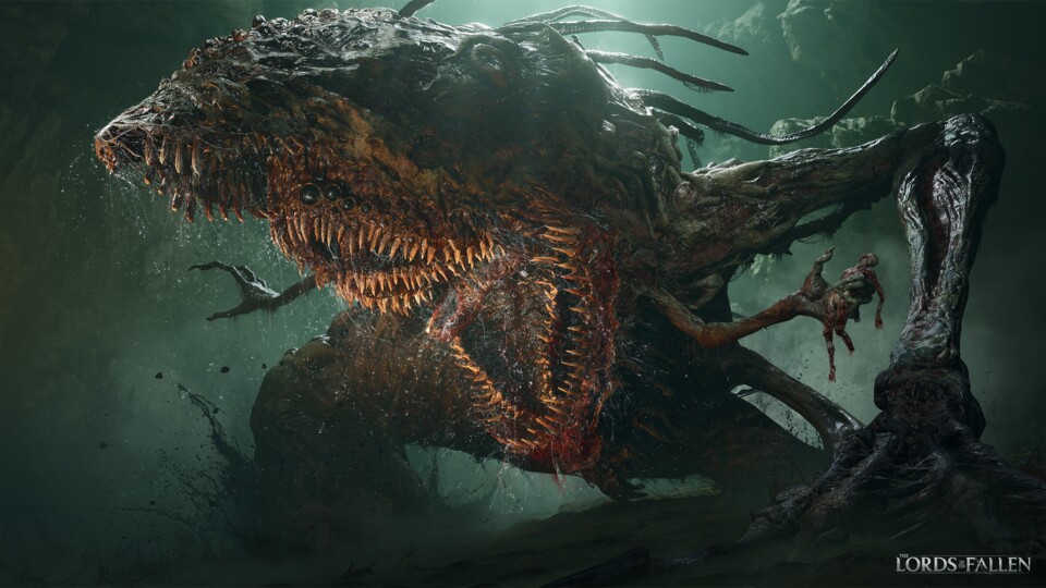 Neben eindrucksvollen Landschaften hat Lords of the Fallen natürlich auch furchterregende Monster zu bieten.