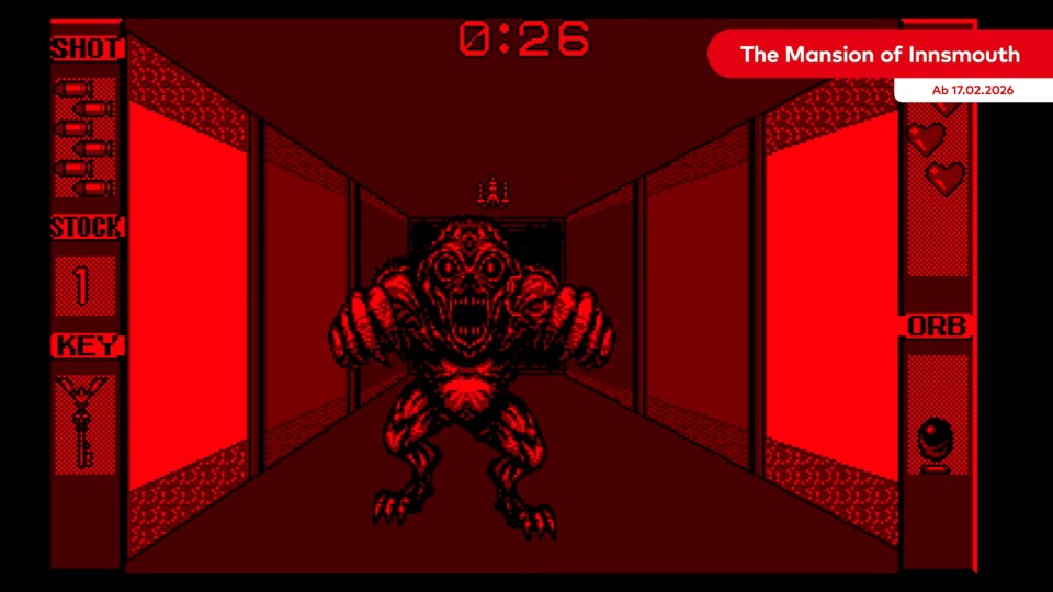 The Mansion of Innsmouth bietet ein Horror-Erlebnis mit Lovecraft-Setting.