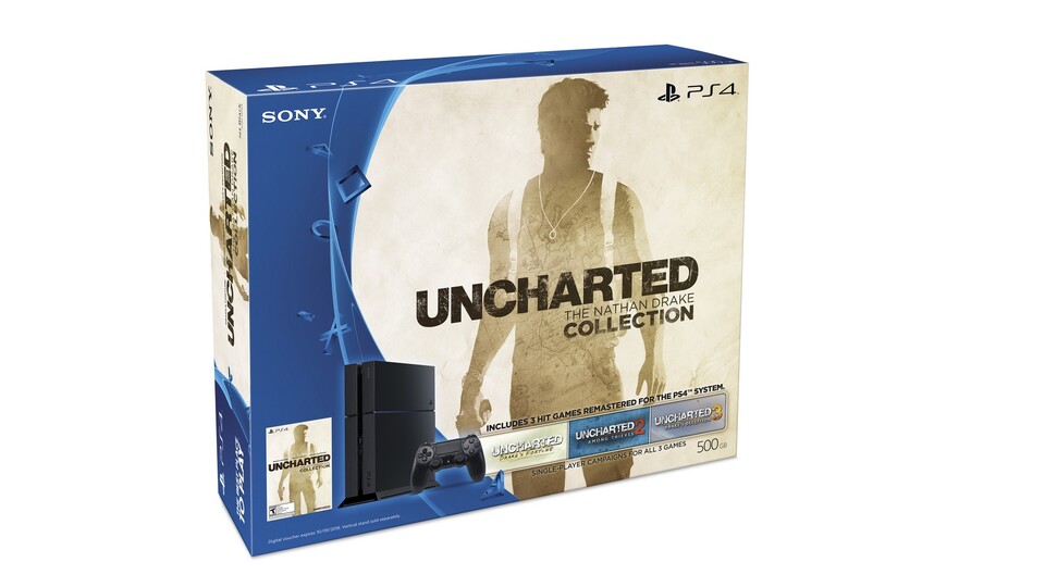 Die Nathan Drake Collection bekommt ein PS4-Bundle für 399 US Dollar.