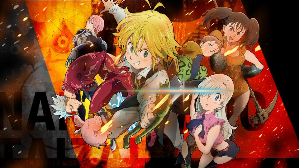 Der Netflix-Anime The Seven Deadly Sins bekommt ein vollwertiges Open World-Spiel.