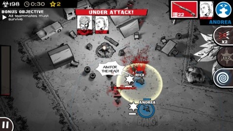 Das Actionspiel The Walking Dead: Assault für iOS-Plattformen ist da.