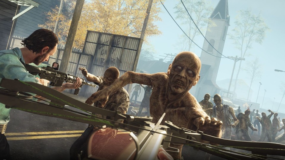 The Walking Dead: Onslaught ist ein Arcade-Shooter für Koop-Freunde.