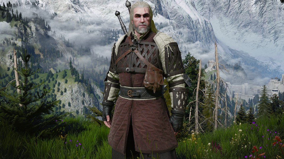 Hier seht ihr Geralt; oder auch den Schlächter von Blaviken, wie er in manchen Gegenden genannt wird.
