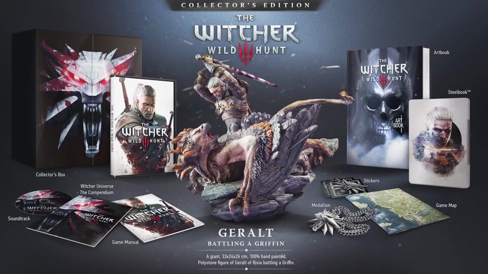 The Witcher 3: Wild Hunt - Unboxing-Video zur Collectors Edition