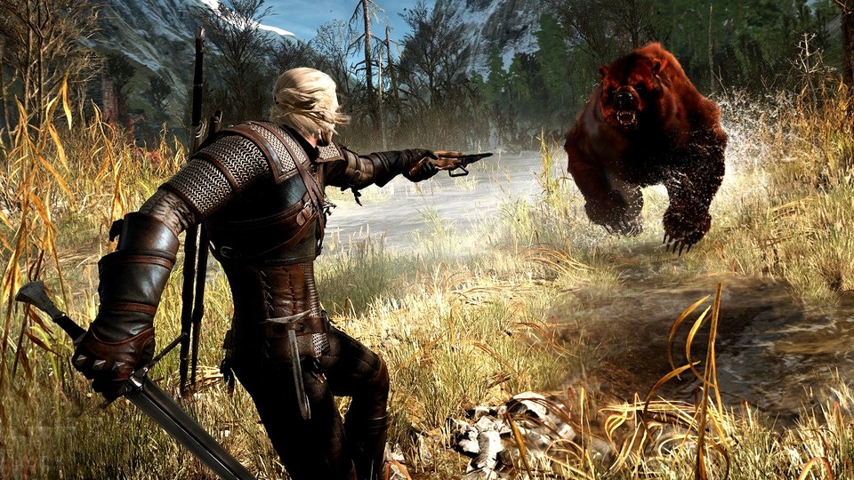 The Witcher 3: Wild Hunt - Echtes Gameplay aus der PS4-Version