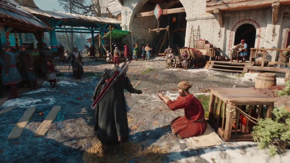 Dank Ciri wird sich auch am Gameplay einiges ändern. (Bild aus der Tech-Demo, die nicht das Gameplay widerspiegelt)