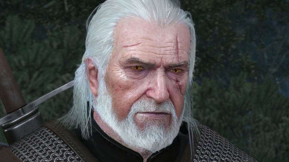 Da sieht Geralt alt aus ...