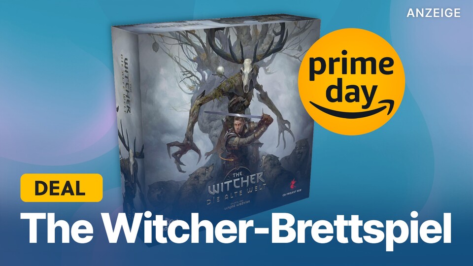 Der Amazon Prime Day ist die Gelegenheit, das Brettspiel The Witcher: Die alte Welt günstig abzustauben.