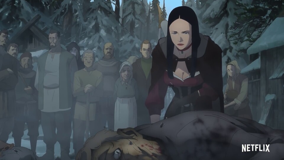 The Witcher: Nightmare of the Wolf ist ein Anime auf Netflix, der sich vor allem der Vorgeschichte von Vesemir widmet.