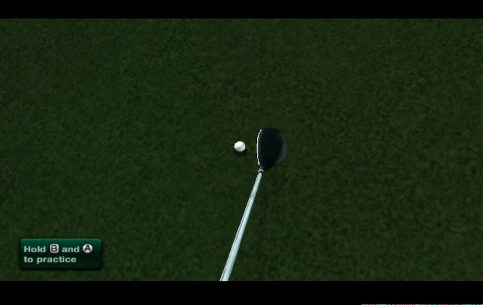 Tiger Woods PGA Tour 11: Im True View-Modus blickt ihr auf euren Schläger hinunter.