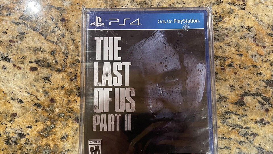 Diese Version von Last of Us Part 2 kam mit gratis Sicherheitscase und keiner Möglichkeit, sie zu öffnen. (Bild: Reddit NoTangelo3604)