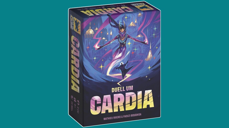 Durch die kleine Schachtelgröße und den überschaubaren Preis eignet sich Duell um Cardia auch prima als Geschenk bzw. Mitbringsel.