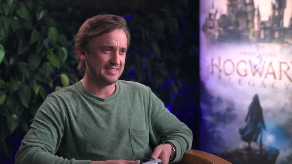 Tom Feltons Emotionen können direkt aus seinem Gesicht abgelesen werden.