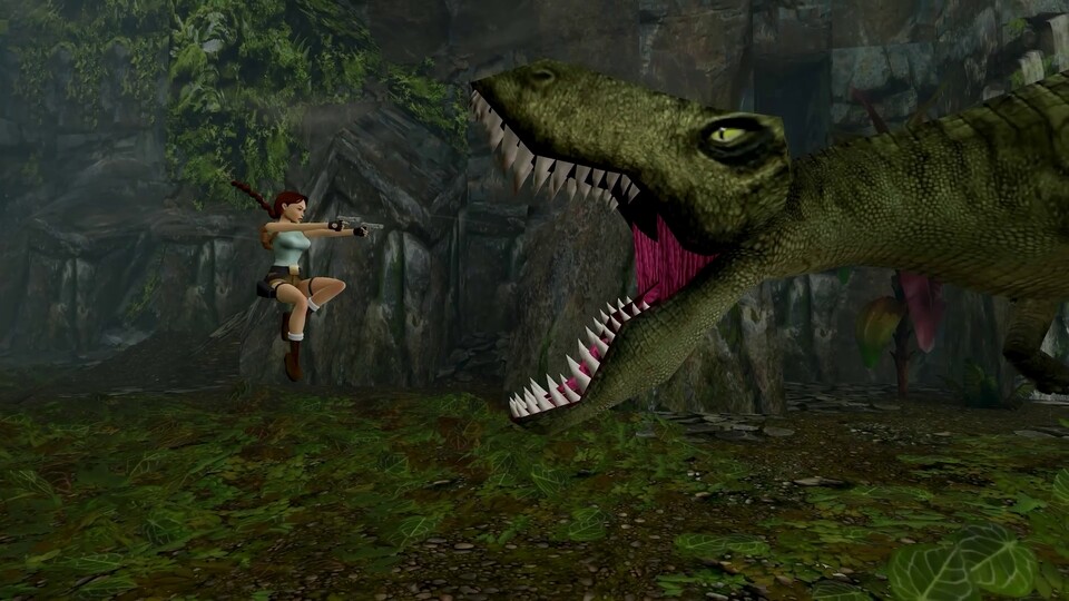 Neben den Umgebungen sieht auch Lara Croft selbst in der Remastered-Version von Tomb Raider deutlich hübscher aus.