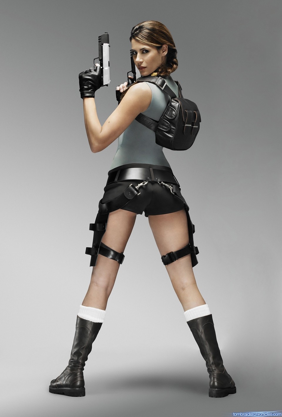 Eine Tradition, mit der Square Enix beim Reboot leider brach: Früher gab es zu jedem Spiel ein offizielles Lara-Model.