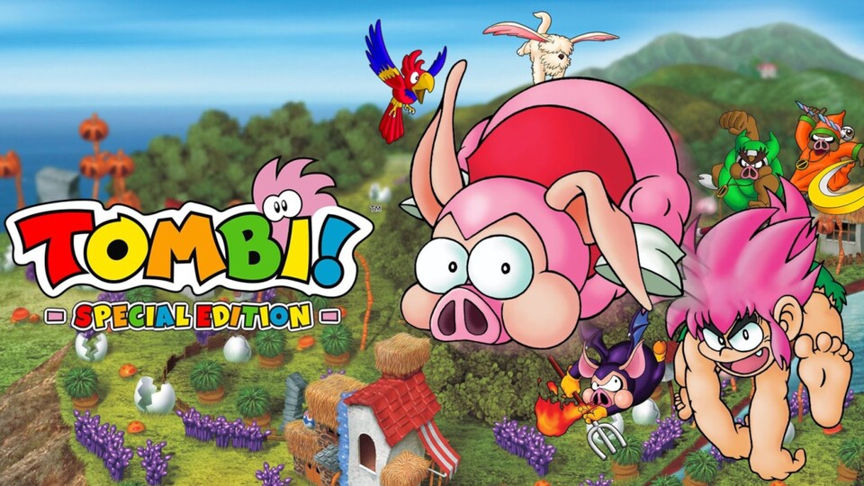 Mit der Tombi! Special Edition kommt ein Metroidvania-Klassiker auf die Switch.