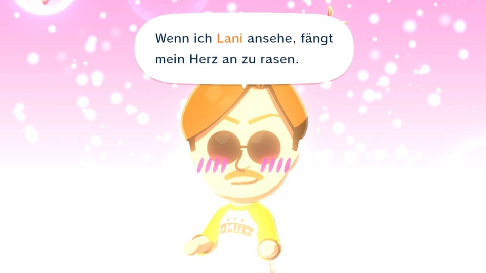Mit etwas Glück verlieben sich die Miis.