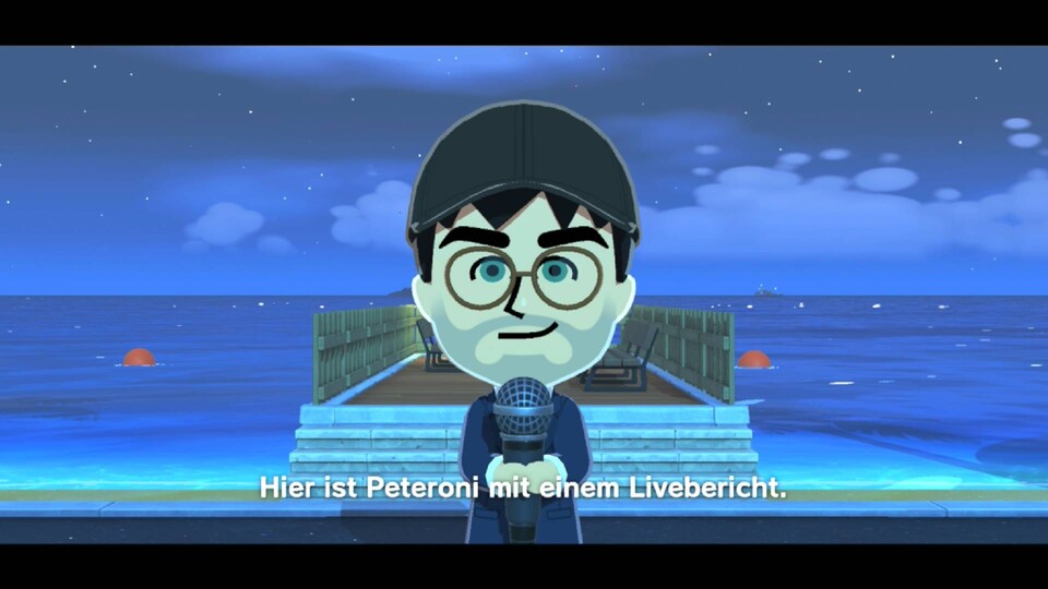 Bei den Mii-News gibt es auch immer wieder Liveberichte.
