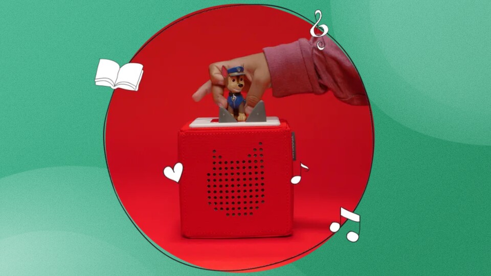 Mein Sohn hat schon mit einem Jahr seine Tonies auf die Toniebox gestellt. Das Prinzip mit den Figuren funktioniert einfach!