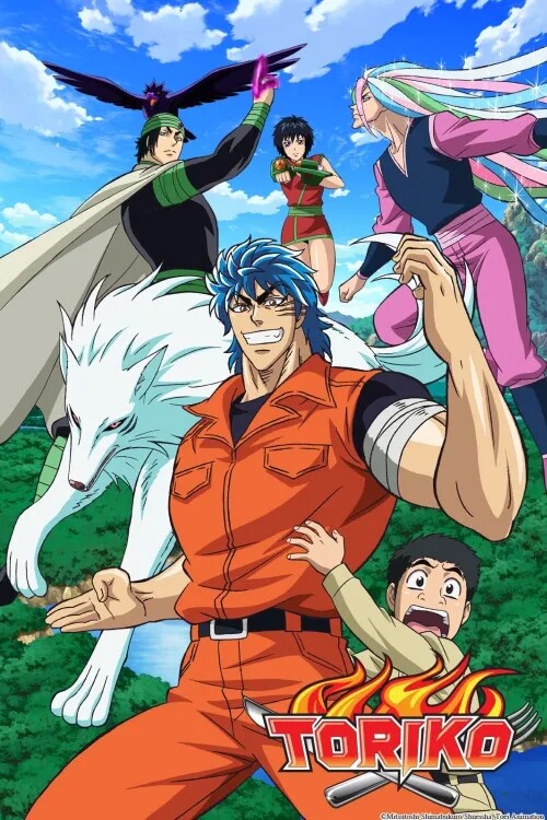 Das Key Visual zum Anime zeigt den starken Delikatessenjäger Toriko. (Bild: © Mitsutoshi Shimabukuro, Shueisha Toei Animation)