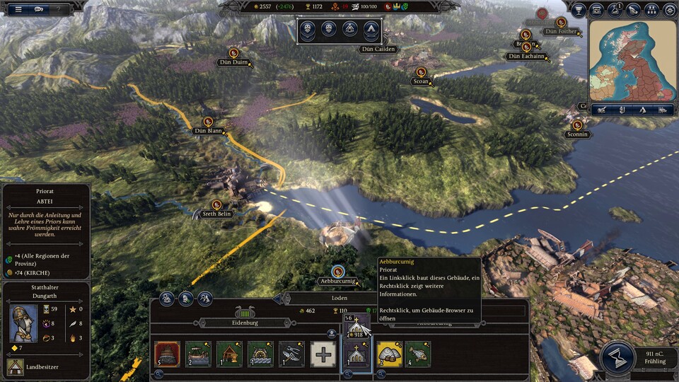 Auf dem PC zeigt Total War Saga: Thrones of Britannia wie ein Setting mit Wikingern auch umgesetzt werden kann.