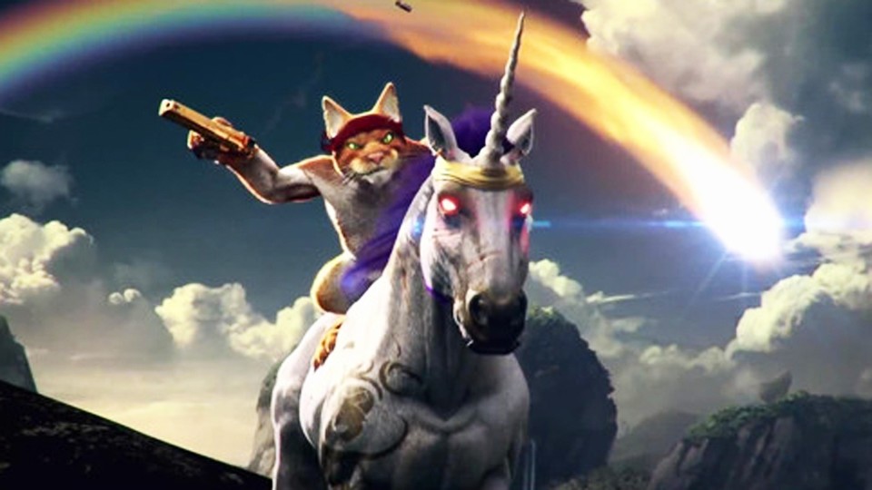 Trials Fusion: Awesome Level Max - Trailer: Katze reitet Einhorn