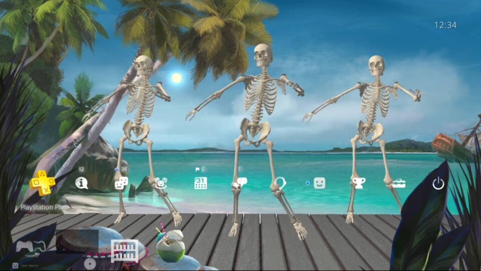 Eine Spur bunter: So sieht Tropical Skeleton Dance aus.